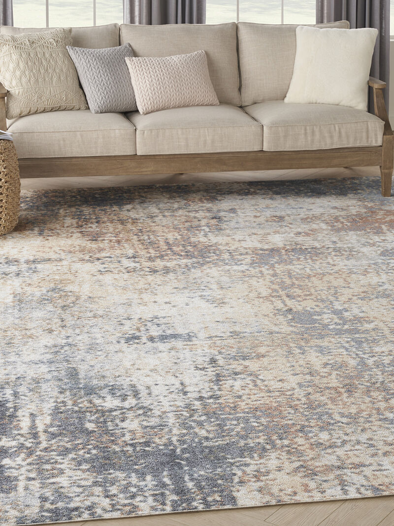 Astra Machine Washable ASW07 Multicolor 7'10" x 10' Rug