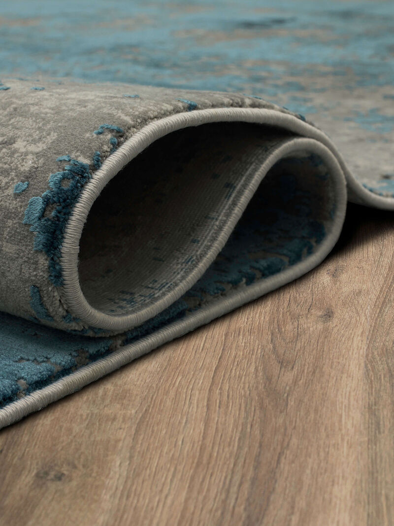 Tryst Bari Gray Blue 8' X 11' Rug