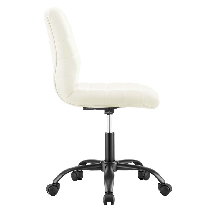 Modway Ripple Home Office Desks and Chairs, Black White