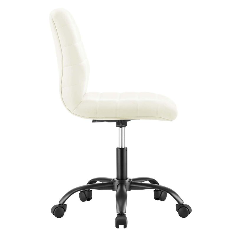 Modway Ripple Home Office Desks and Chairs, Black White