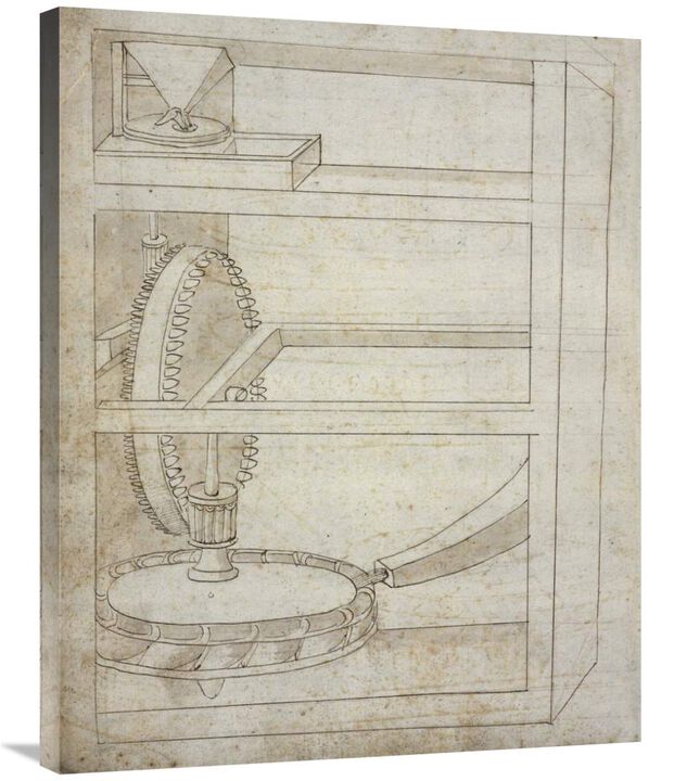 Folio 2: mill-Canvas Art-28x35