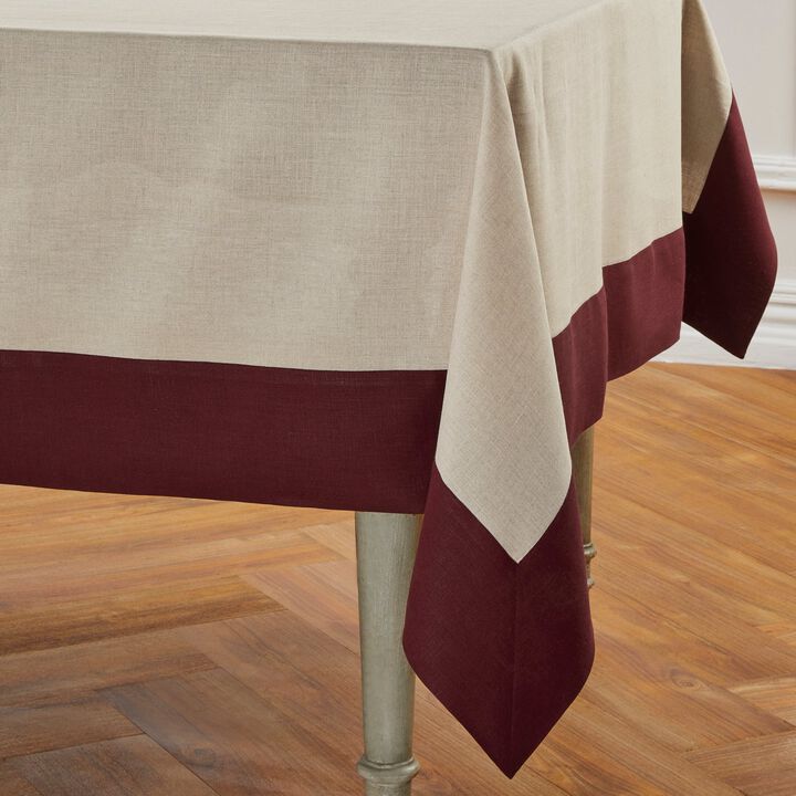 Solino Home 100% Pure Linen Tablecloth | Contempo