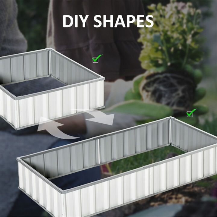 Wooden Garden Bed for Growing Plants and Vegetables
