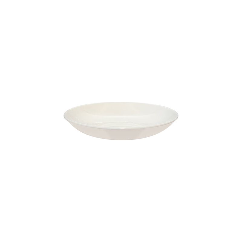 Gourmet dia.10" h:2" 44 oz. Round Warm White Porcelain Bowl (Set of 4)