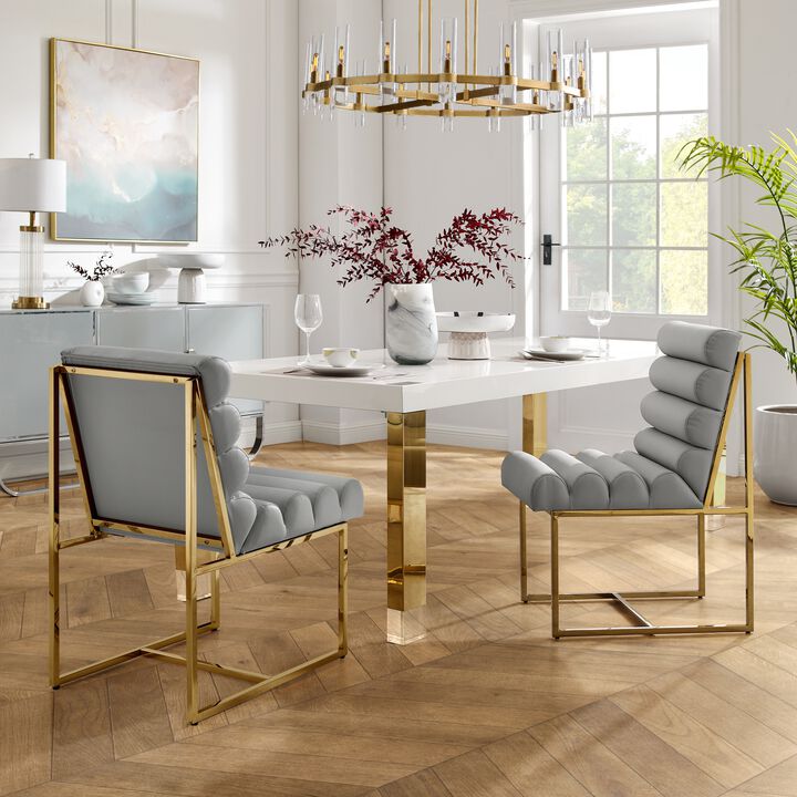 Inspired Home Mirabella Armless Dining Chair