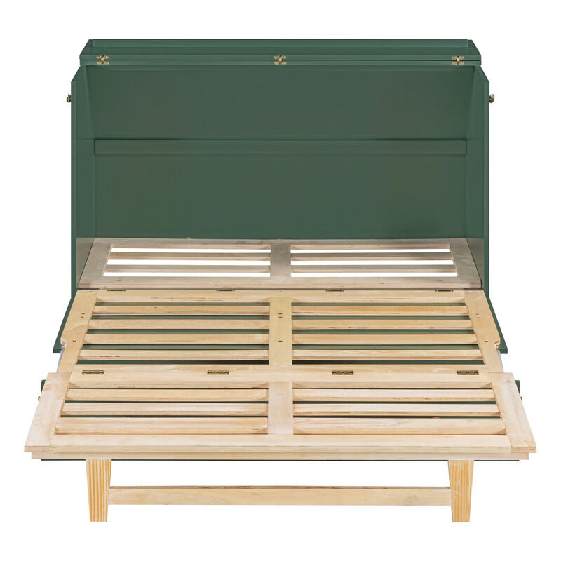 Merax Murphy Bed with Large Drawers