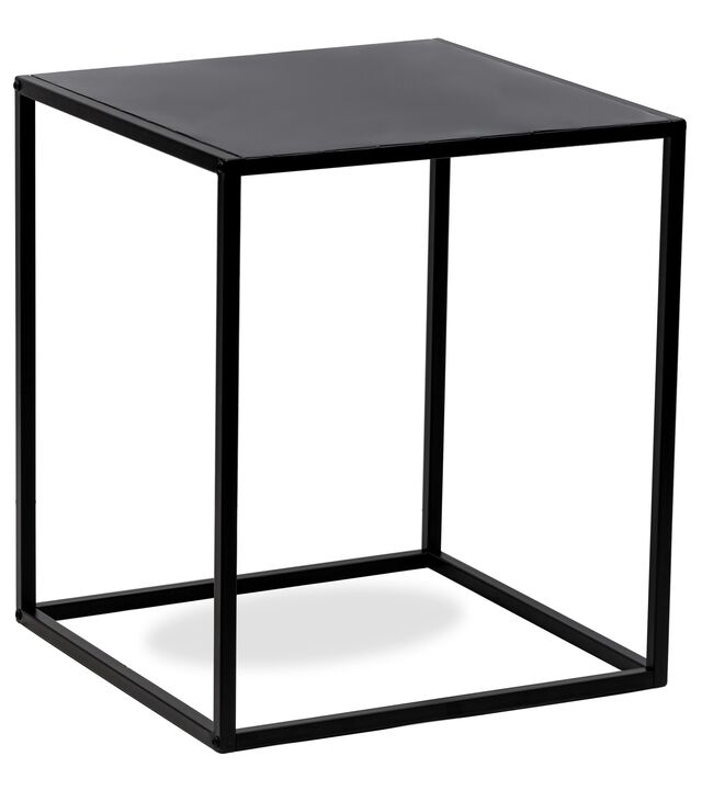 Table Appoint End Table Industrial Square Furniture