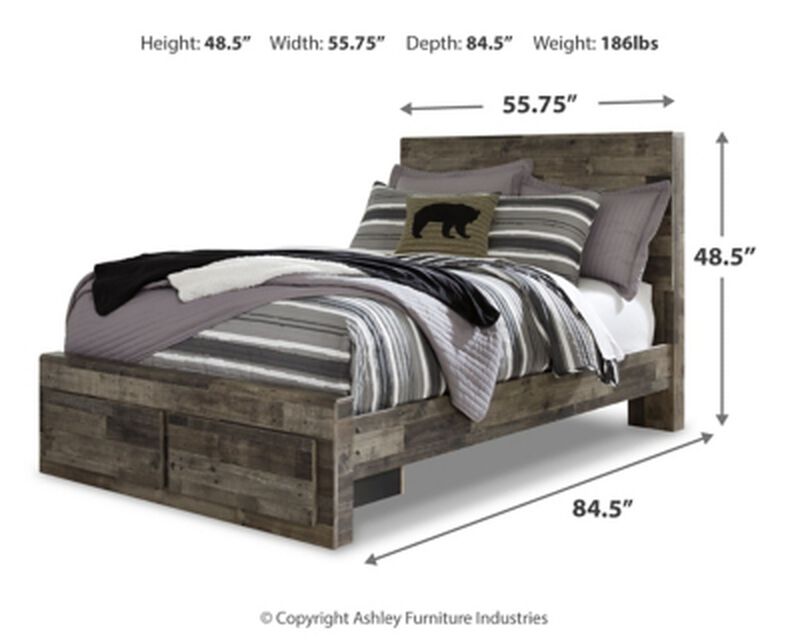 Derekson Full Panel Bed