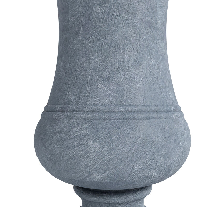 LeisureMod Daisy Series Fiberstone and MgO Clay Planter