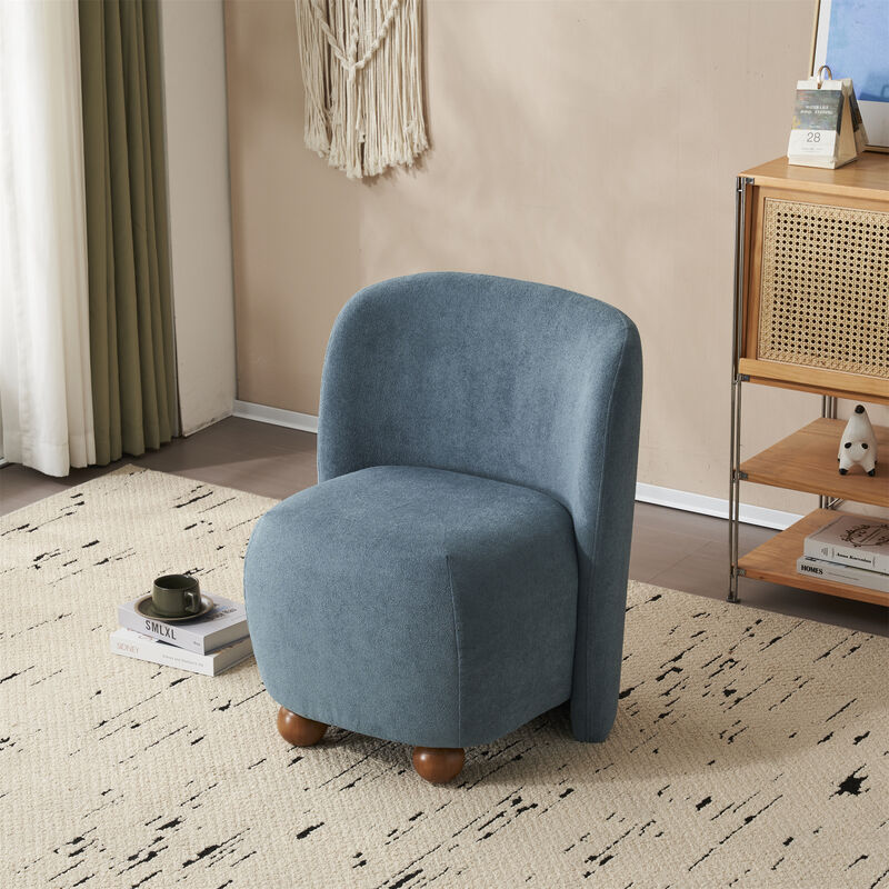 Merax Modern Armless Accent Chair Home Chair