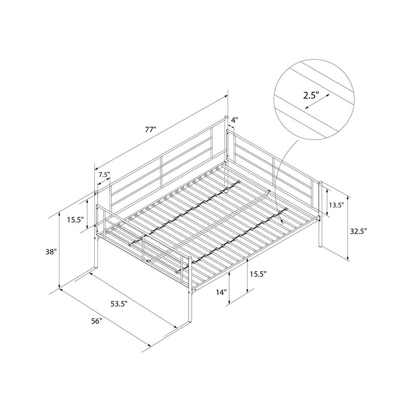 Praxis Metal Daybed