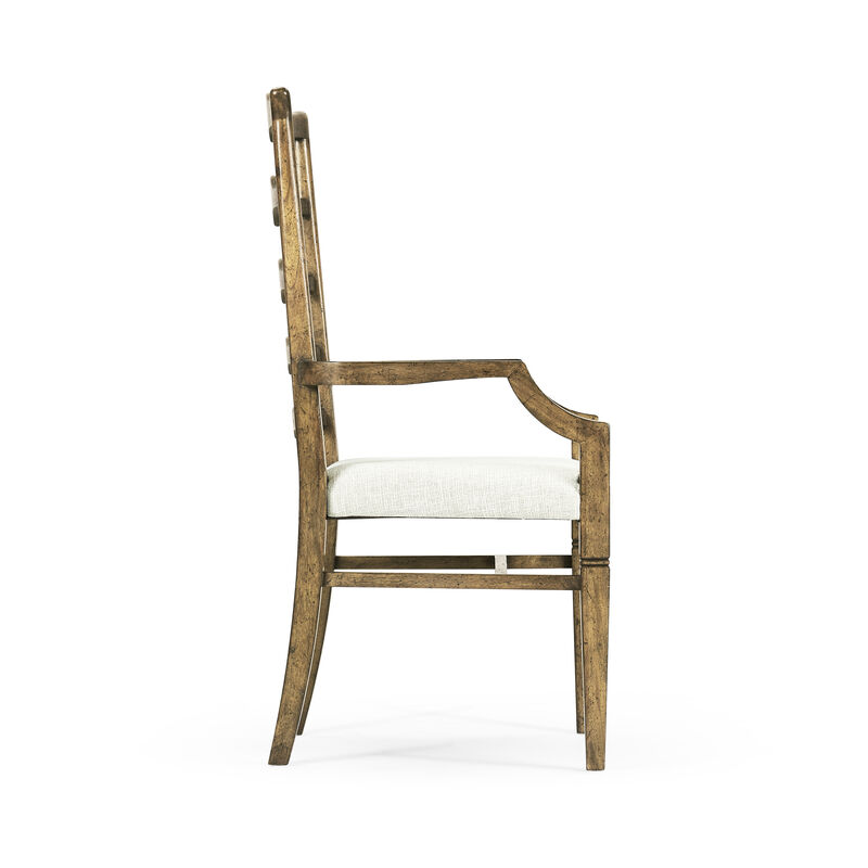 Pompano Ladderback Arm Chair