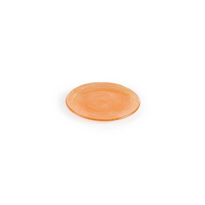 Glass Dinnerware dia.7.75" Round Glass Plate (Set of 2)