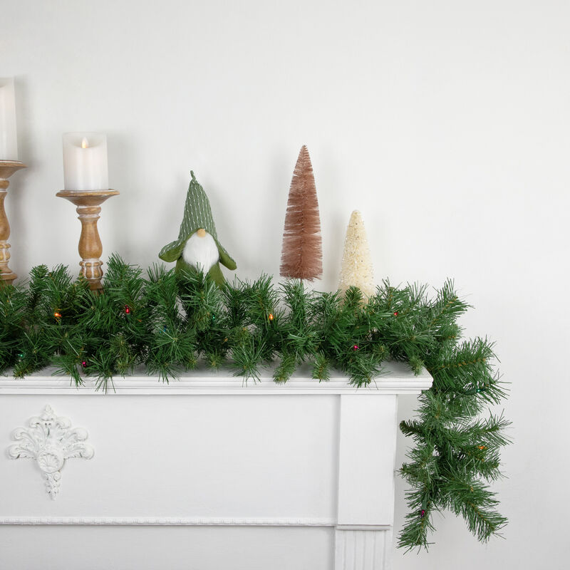 9' x 10" Pre-Lit Chatham Pine Artificial Christmas Garland  Multi-Color Lights