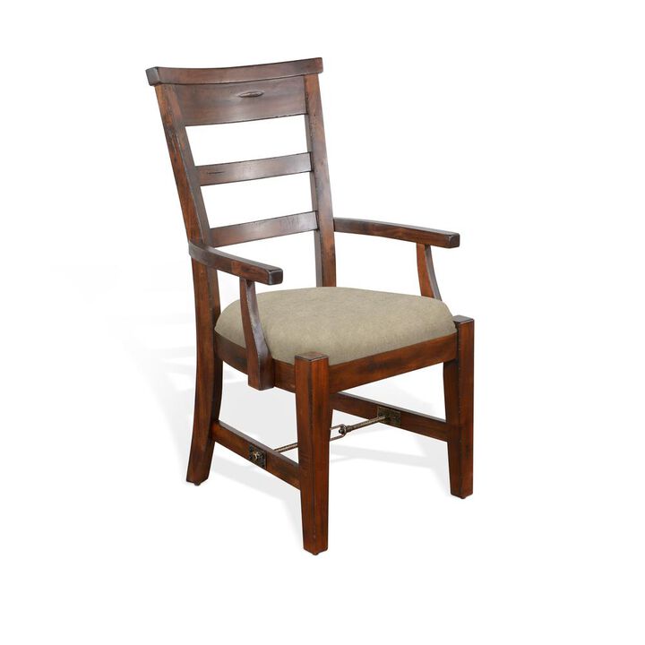 Sunny Designs Tuscany Arm Chair, Cushion Seat