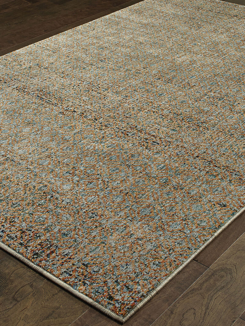 Atlas 8'6" x 11'7" Blue Rug