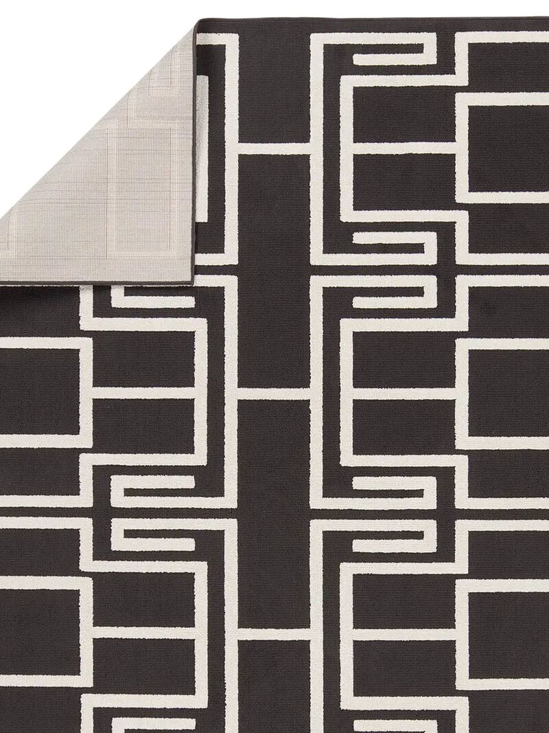 Kysa Odion Black 5'3" x 7'6" Rug