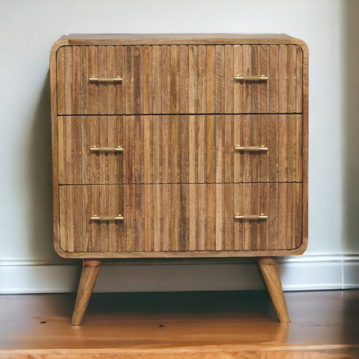 T-bar Ridged Chest