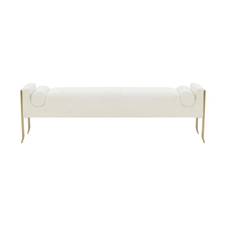 Belen Kox Luxe Velvet Art Deco Bench, Belen Kox