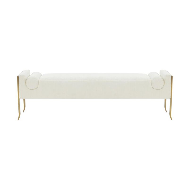 Belen Kox Luxe Velvet Art Deco Bench, Belen Kox