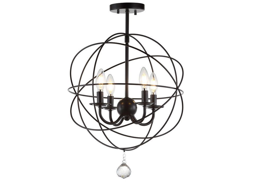 Alma Metal LED Flush Mount