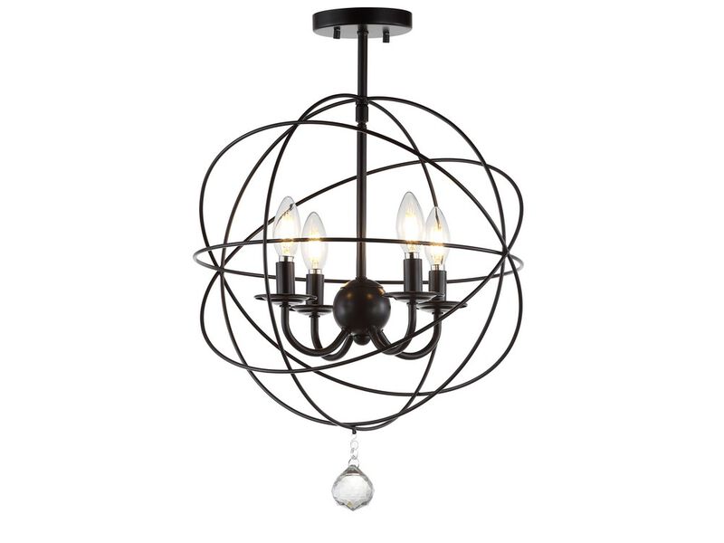 Alma Metal LED Flush Mount