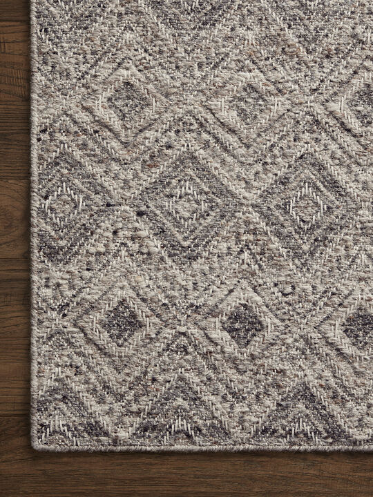 Raven RAV-02 Taupe / Gray 18" x 18" Sample Rug by