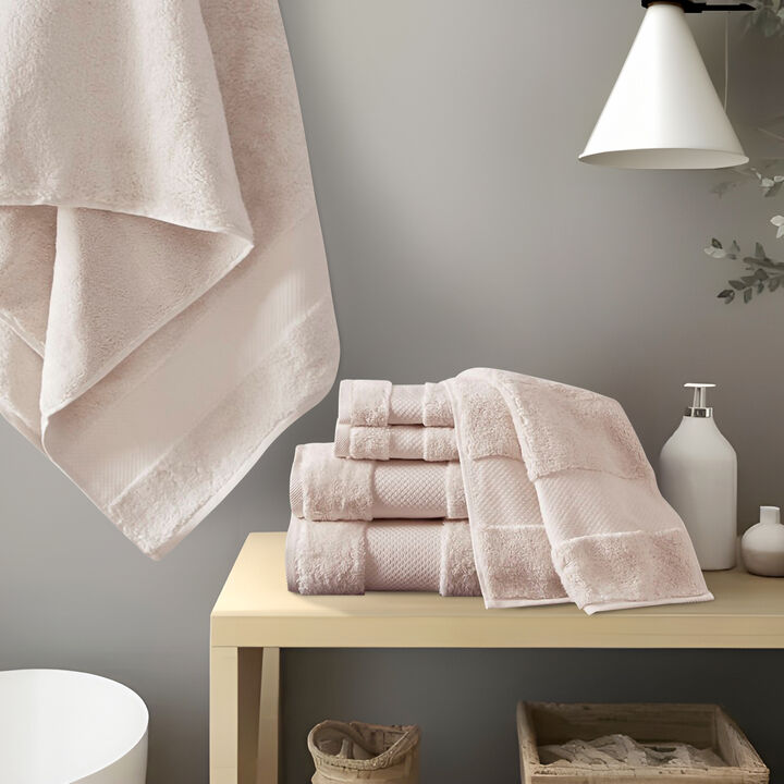 Gracie Mills Thalia 6-Piece 600gsm Turkish Cotton Bath Towel Set