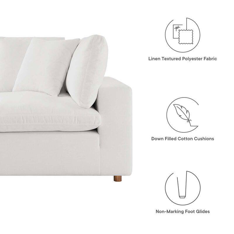 Ashton Upholstered Fabric Sectional Sofa