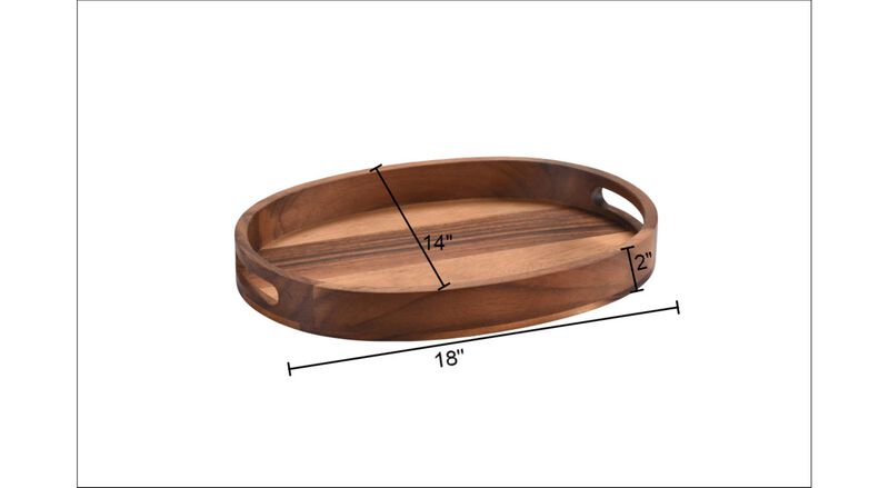 Oval Serving Tray -large