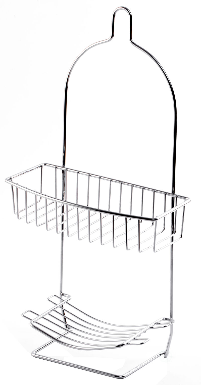 Metal Wire Hanging Bathroom Shower Storage Rack