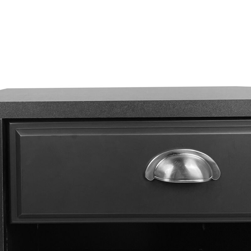 Merax Elegant Night Stand Side Table with 1 Drawer