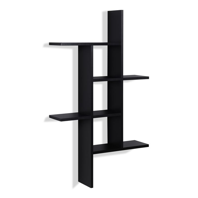 Dual-Orientation Cantilever Wall Shelf