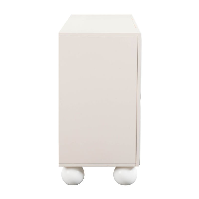 Tori Motif Taupe Buffet