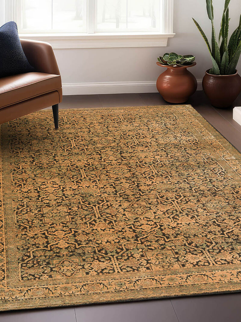 Vizcia VZ2 Gold 3' x 5'1" Rug