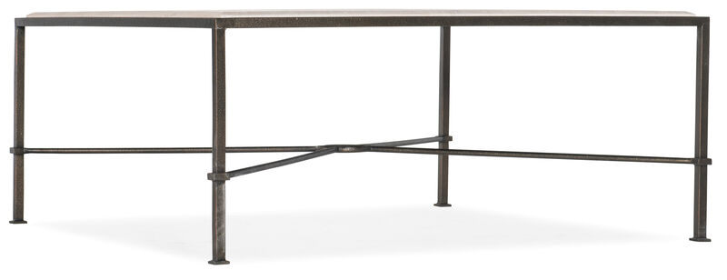 Marble & Metal Cocktail Table