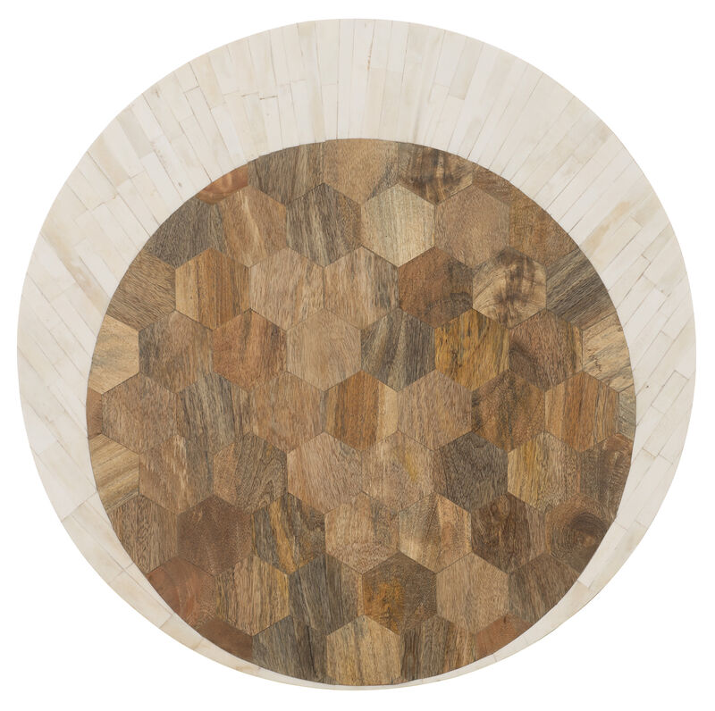 Commerce & Market Round End Table