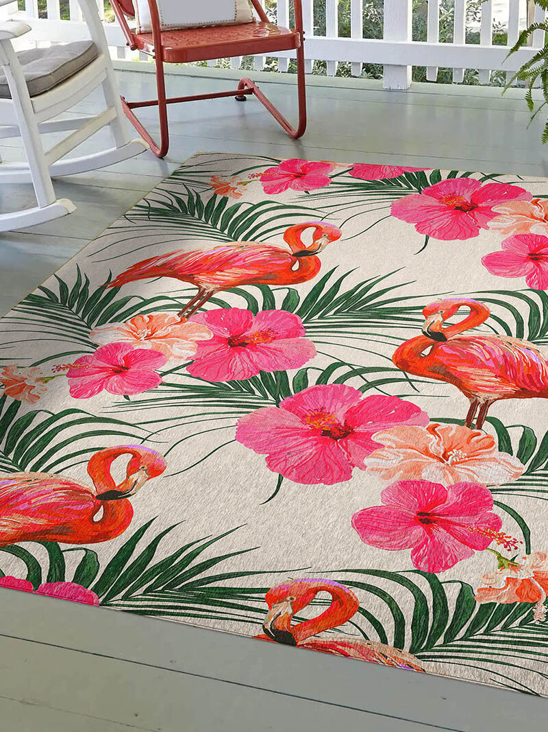 Tropics TC12 Ivory 3' x 5' Rug
