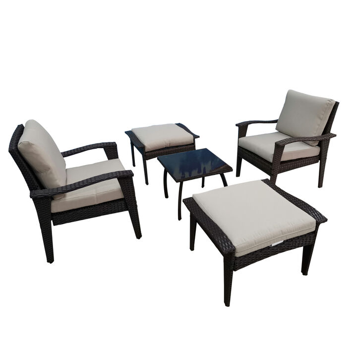 Outdoor Patio Lounge Chairs Rattan Wicker Patio Chaise Lounges Chair Patio Lounger Furniture