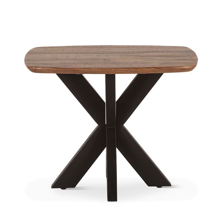 World Interiors Santa Margherita 28 Side Table in Natural Finish