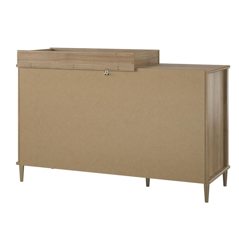 Shiloh Wide 6 Drawer Convertible Dresser & Changing Table