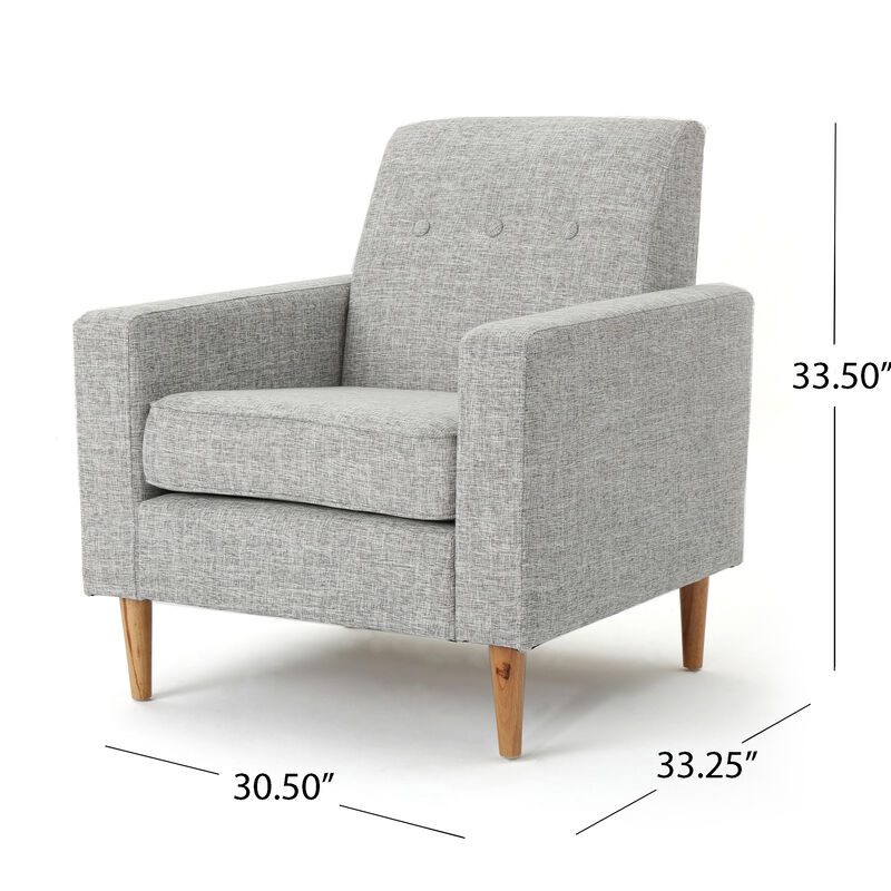 Merax Fabric Club Chair Accent Chair