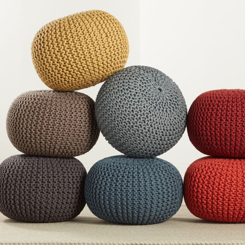 SPECTRUM RAYS POUF RND Falcon