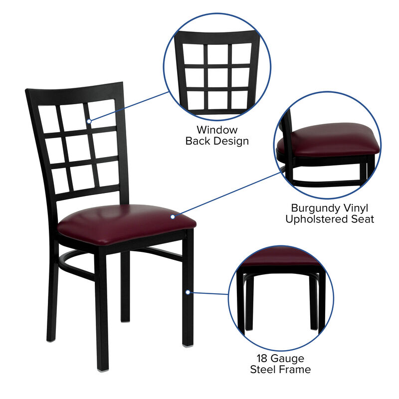 Metal Restaurant Chairs