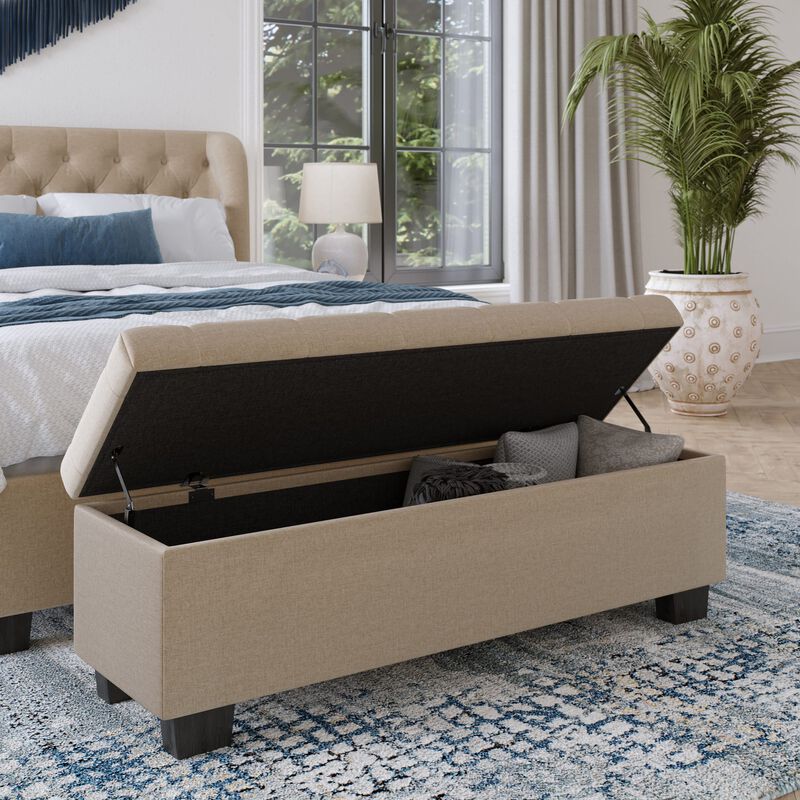 Levi Tufted Storage Bench