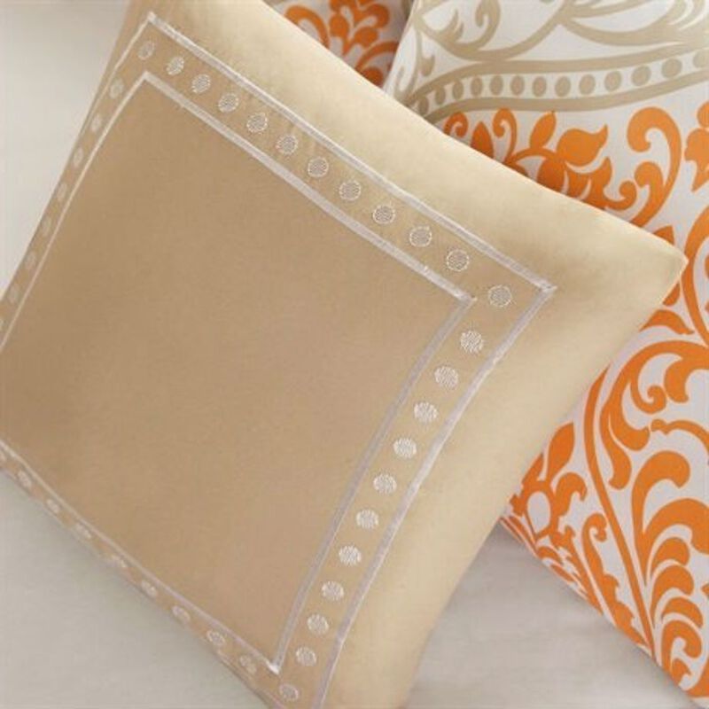 Hivvago 5-Piece Damask Comforter Set