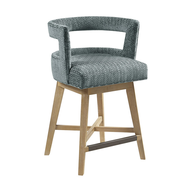 Gracie Mills Sonny Contemporary Swivel Counter Stool