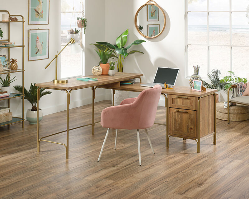Coral Cape L-Desk