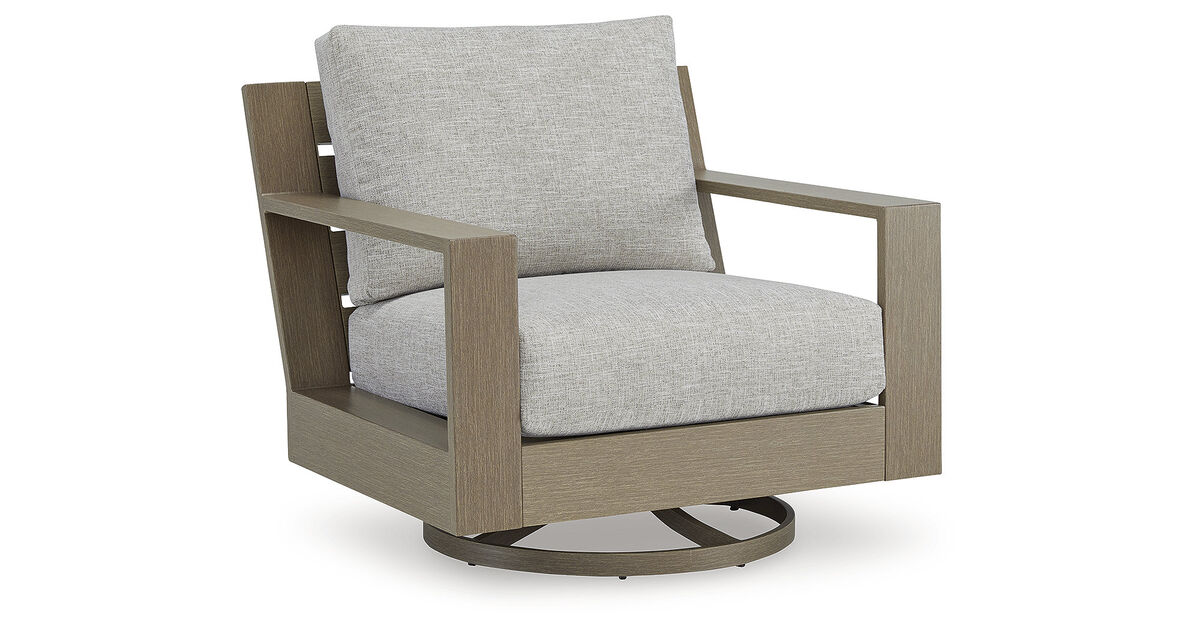 Kimpton Isle Swivel Lounge Chair W/Cushion