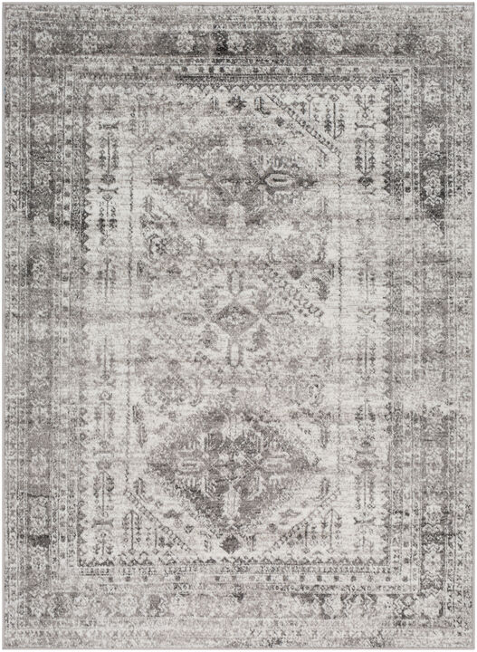 Monte Carlo MNC-2312 3'11' x 5'7' Black Rug